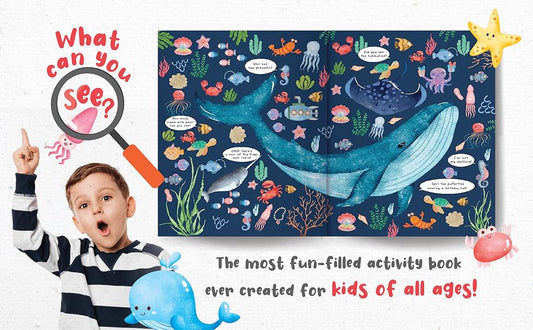 Activity Book-What Can You See In A Kids Activity Book?