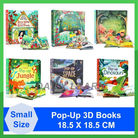 Activity Book-3D and pop-up activity books for children