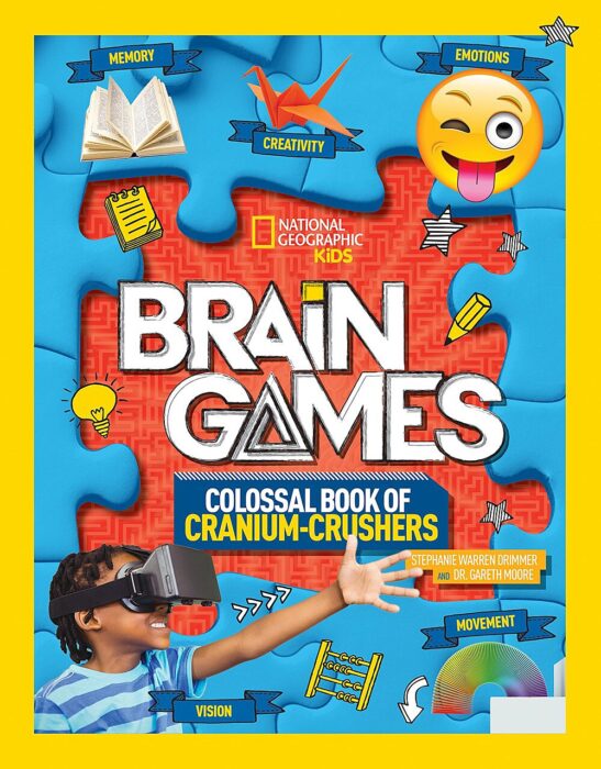 Activity Book-Kids' brain games books