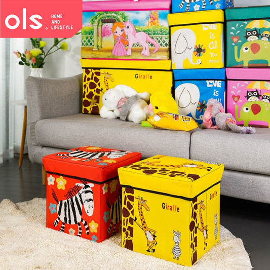 Foldable Toy Box: A Convenient Storage Solution for Playrooms