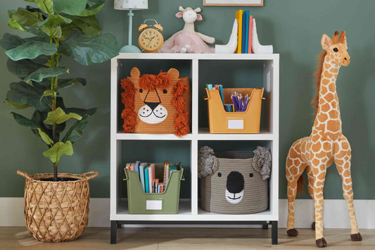 Animal Toy Bin: Organize and Play with Ease