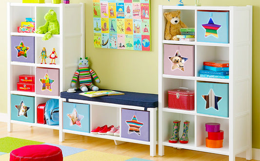 Kids Cube Storage Bins: Organizing Solutions for Playrooms and Bedrooms