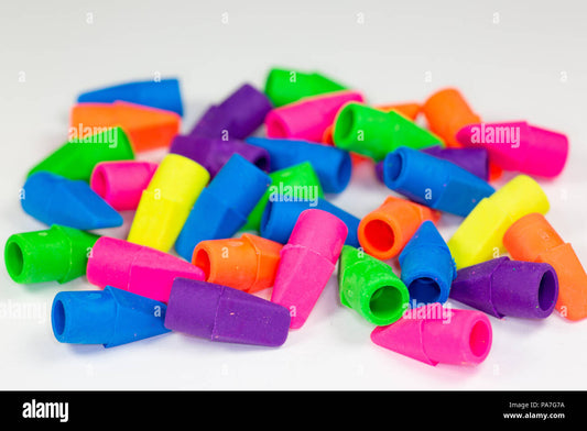 Exploring the Vibrant World of Colorful Erasers
