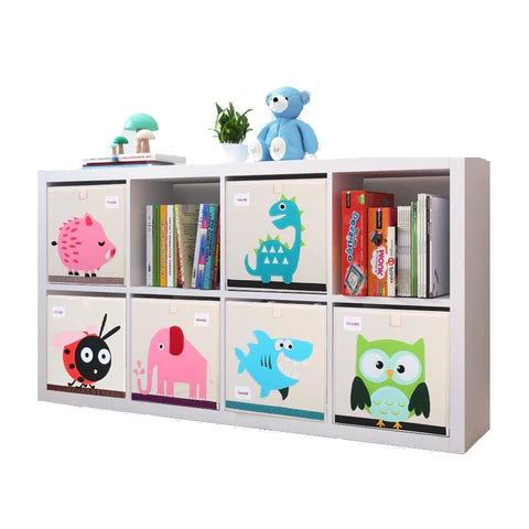 Animal Toy Storage Cubes: A Fun and Organized Solution for Kids' Playrooms