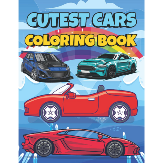 Product 4 Kids -Cutest car coloring book: A Luxury Cars & Sport Cars Coloring Book for All Car Lovers Kids, boys & girls Paperback – January 11, 2022