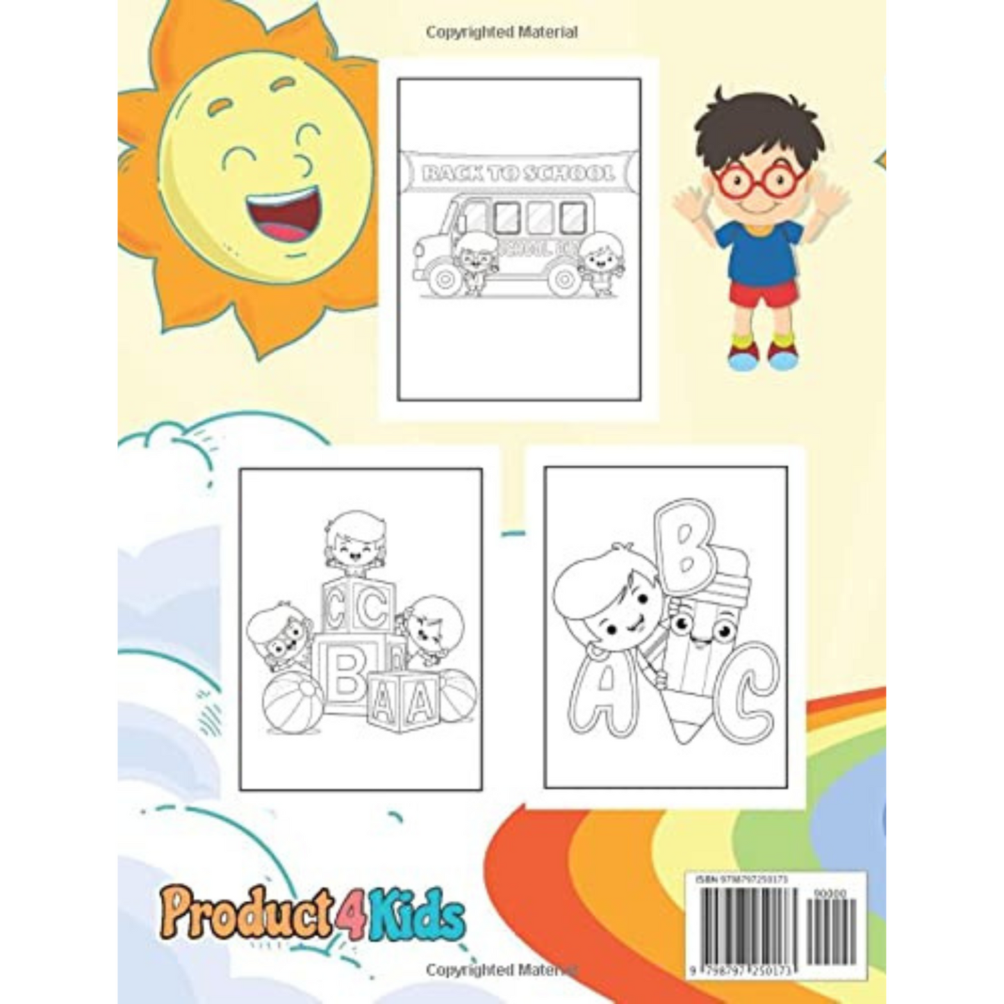 Product 4 Kids -Back to School Coloring book for kids: A Perfect present for Toddlers, Preschoolers & Kindergarten Boys & girls An Amazing Coloring Pages for Back to School Lover Kids Paperback – January 7, 2022