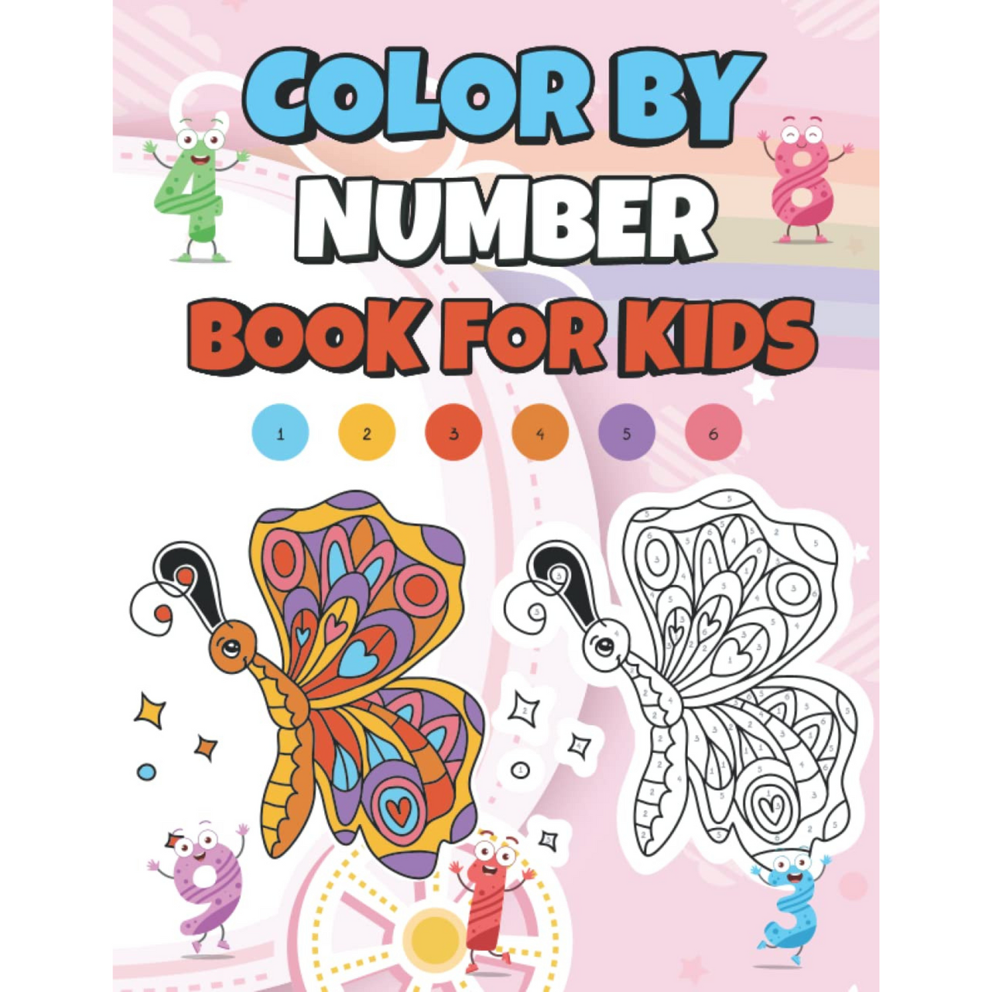 Product 4 Kids- Color by Number Book for kids: Creative and Fun Stress Relieving Coloring & Activity Book for Kids Paperback – January 7, 2022